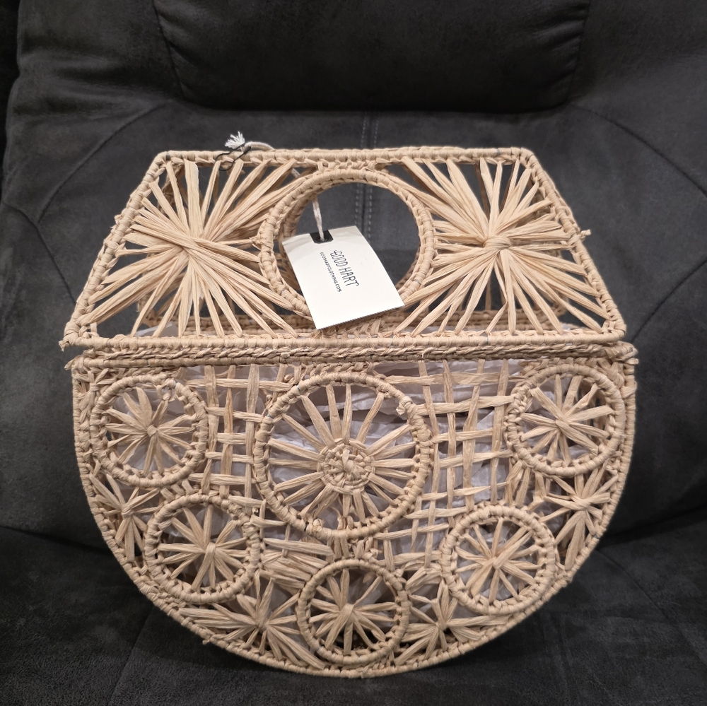 Matilda Jane/Good Hart Straw Handbag